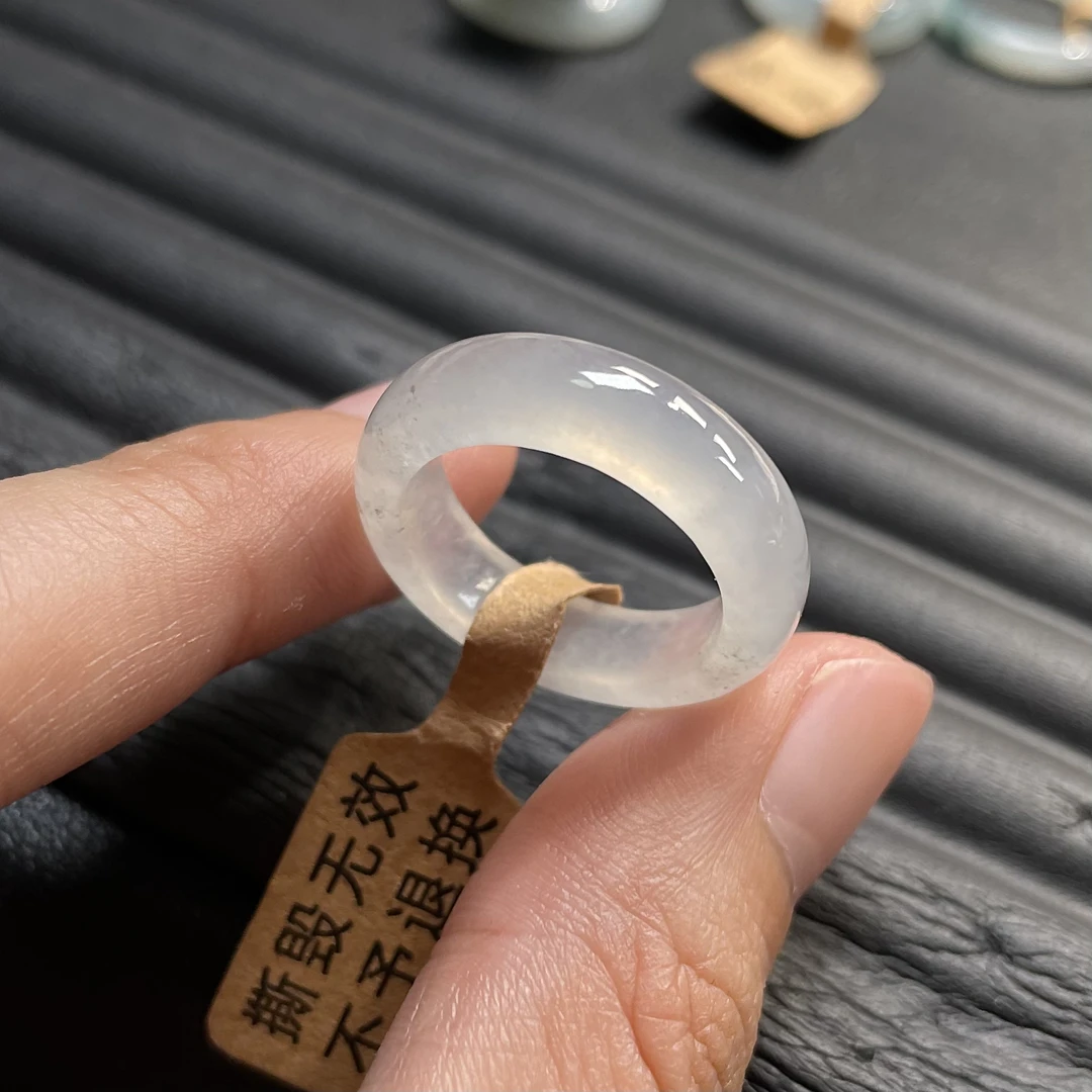 天然缅料A货-白冰白月光13-14圈精美