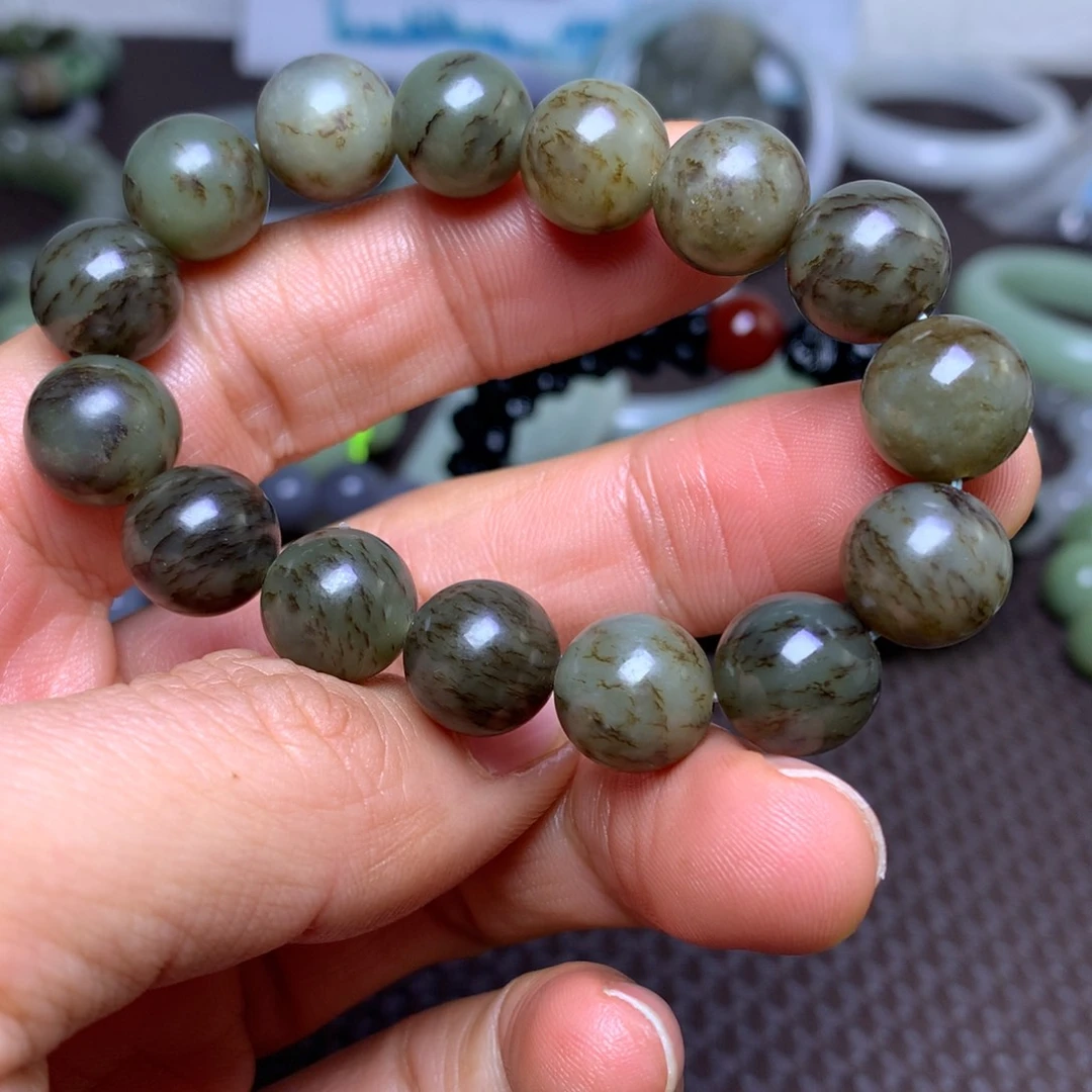 未镶嵌手串和田玉