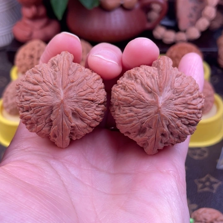吊坠文玩核桃绣球43