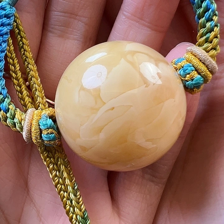 蜜蜡颈饰未镶嵌蜜蜡