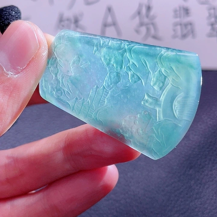 翡翠颈饰未镶嵌999999999