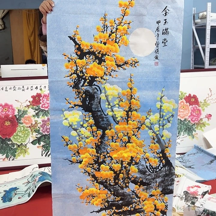 国画纯手绘作品欣赏作品