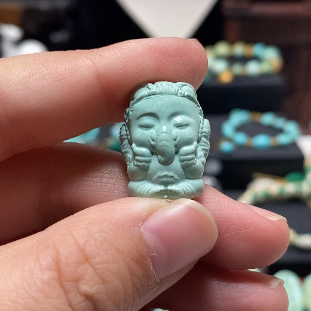 绿松石未镶嵌配饰