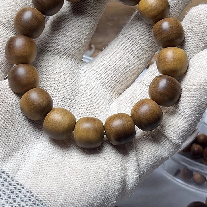 檀香木手串/手链C***e印度迈索尔老山檀香1314横纹