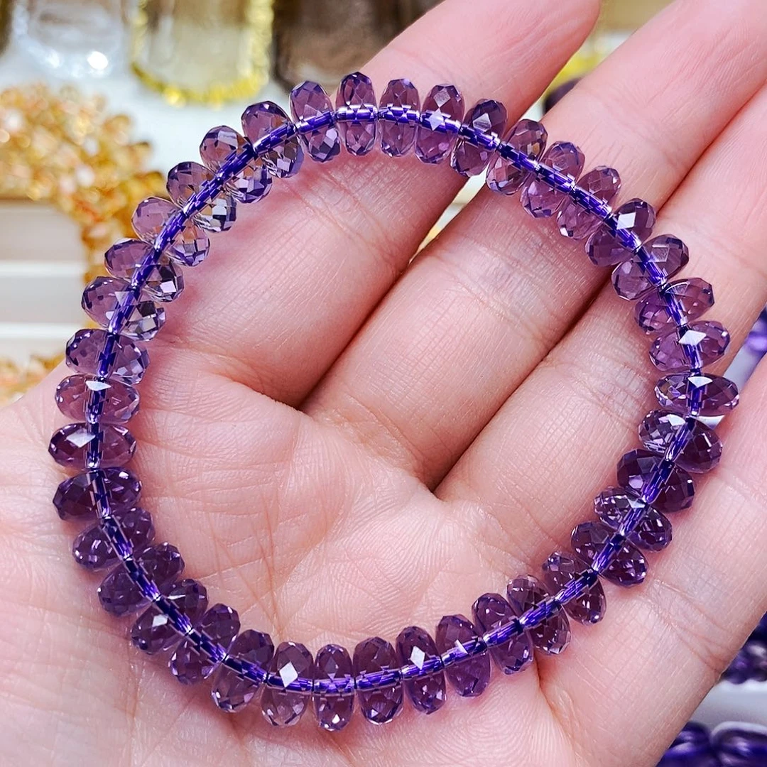 未镶嵌手串水晶樱***！天然