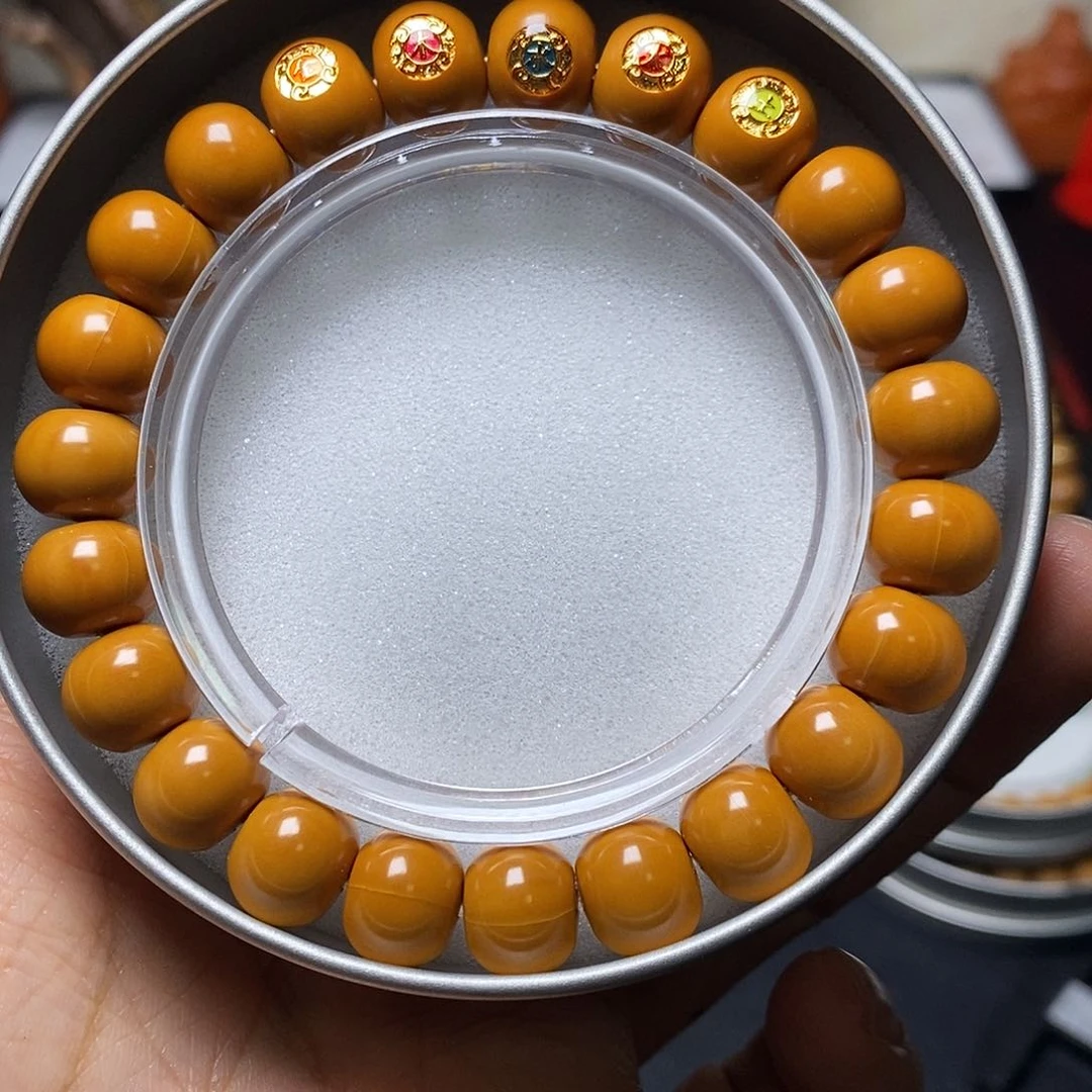 猴头核桃手串五行算盘珠11+ 毕业级 666号链接