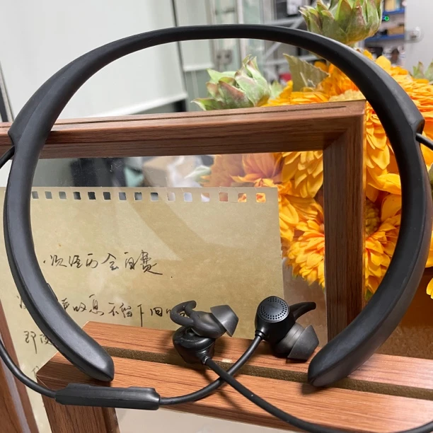 9新 BOSE 小瑕疵 QC30蓝牙挂脖耳机降噪运动耳麦