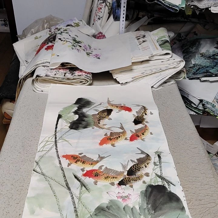 东***禅国画落款后台备注