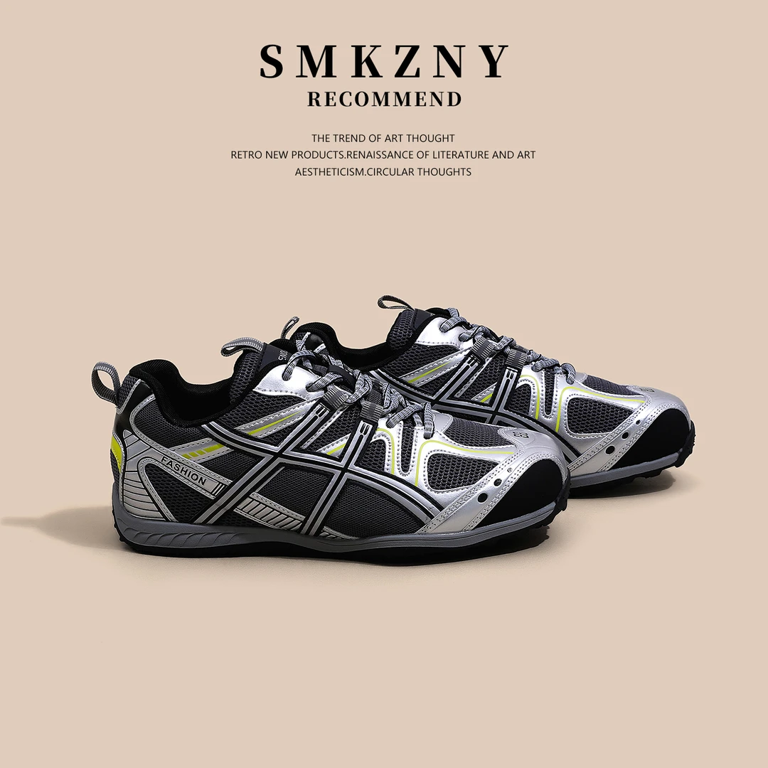 内增高德训鞋女款2025新款秋季鞋百搭舒适真皮复古老爹鞋-X2830-1