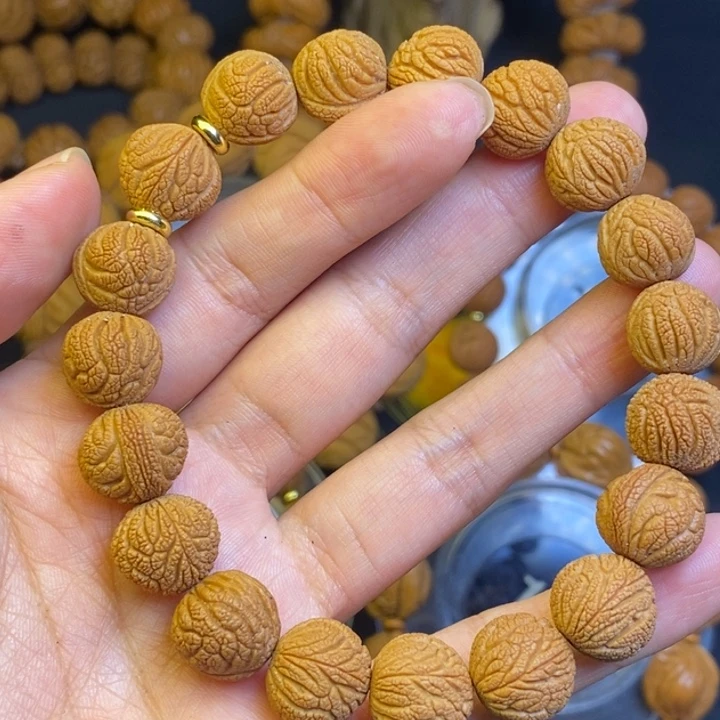 吊坠桃核秦岭龙纹桃核22