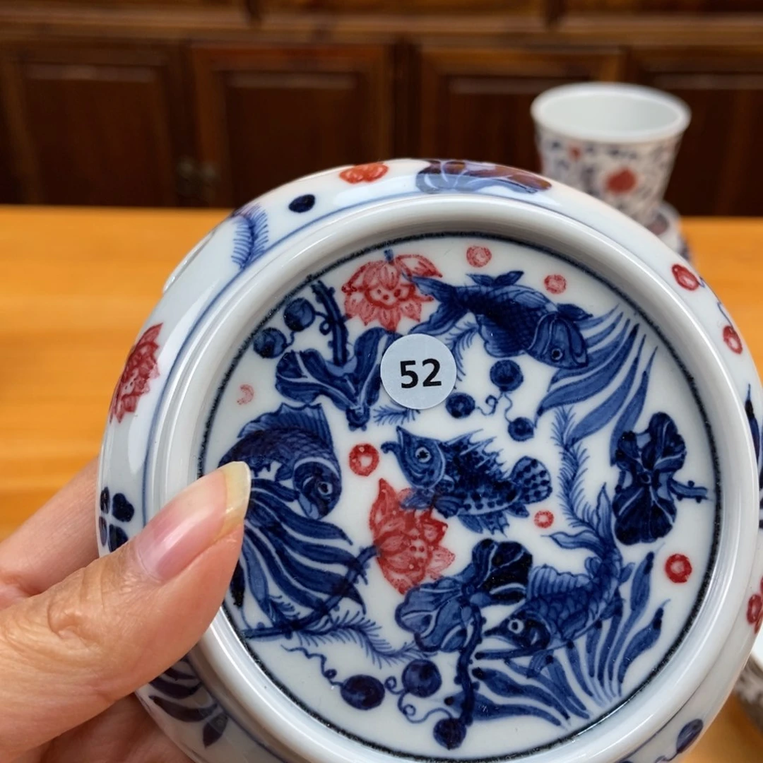 手绘现代茶具非古董