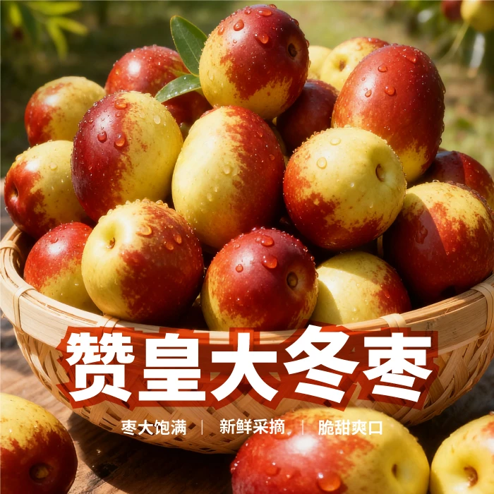赞皇大冬枣,香甜可口