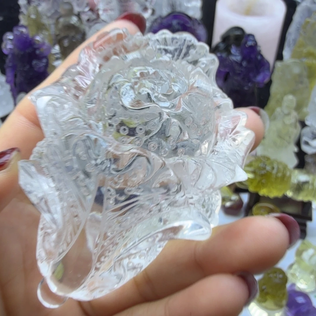 未镶嵌水晶珠宝半成品