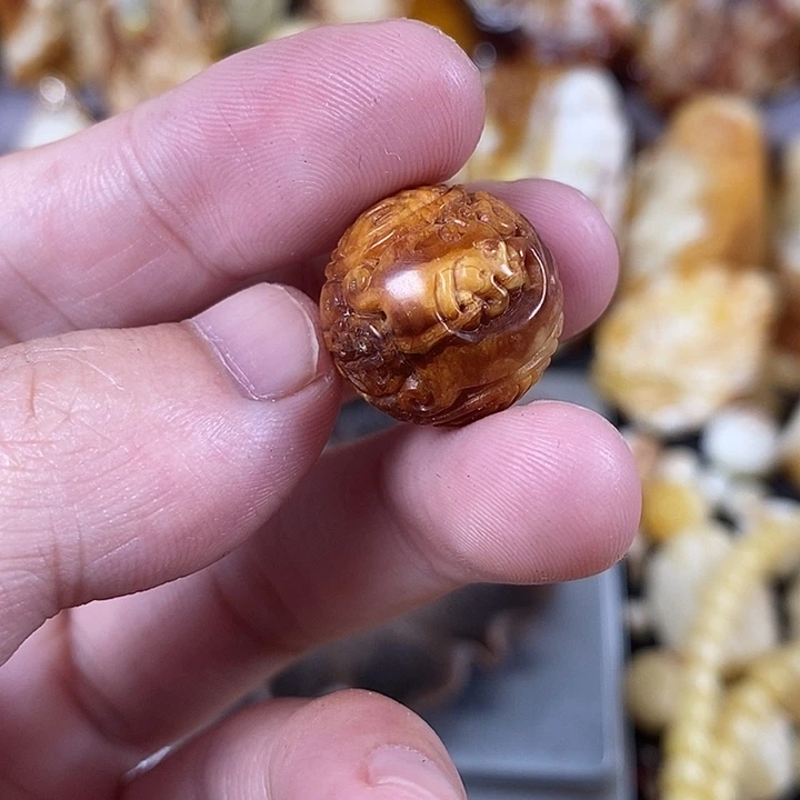 裸石琥珀未镶嵌我