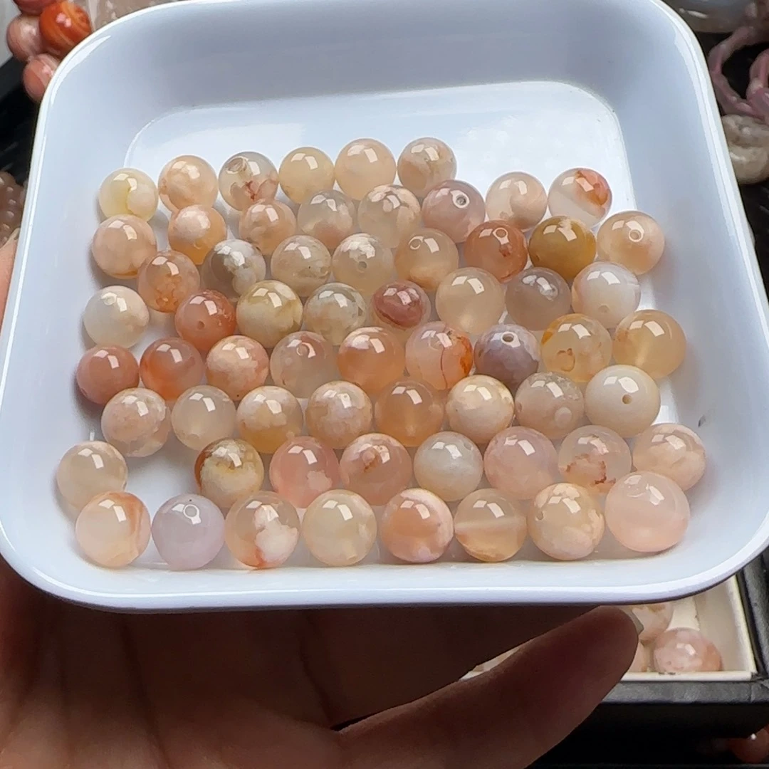 未镶嵌玛瑙/玉髓珠宝半成品