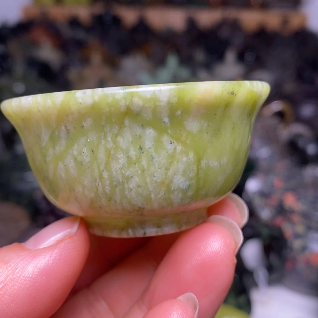 岫玉福利款翻边杯35cc