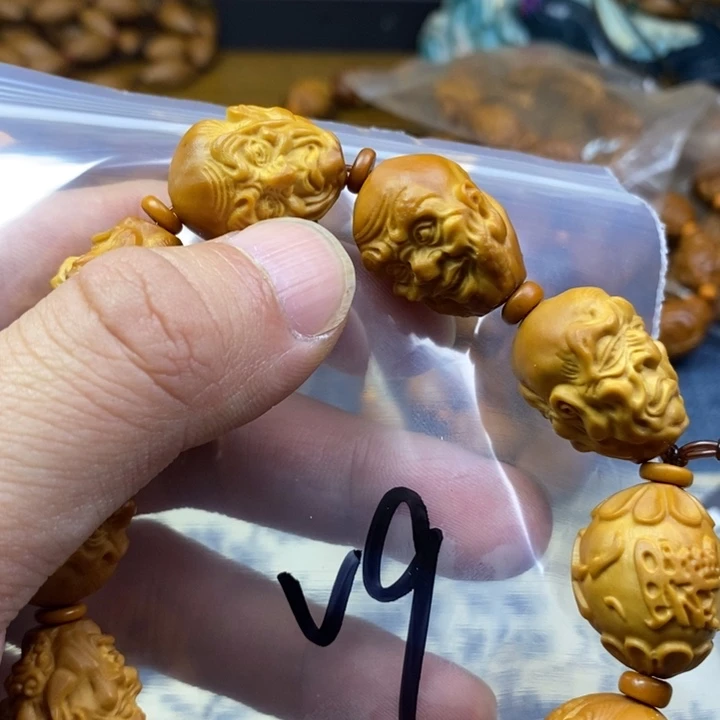 橄榄核手串/手链橄榄核雕工艺手串