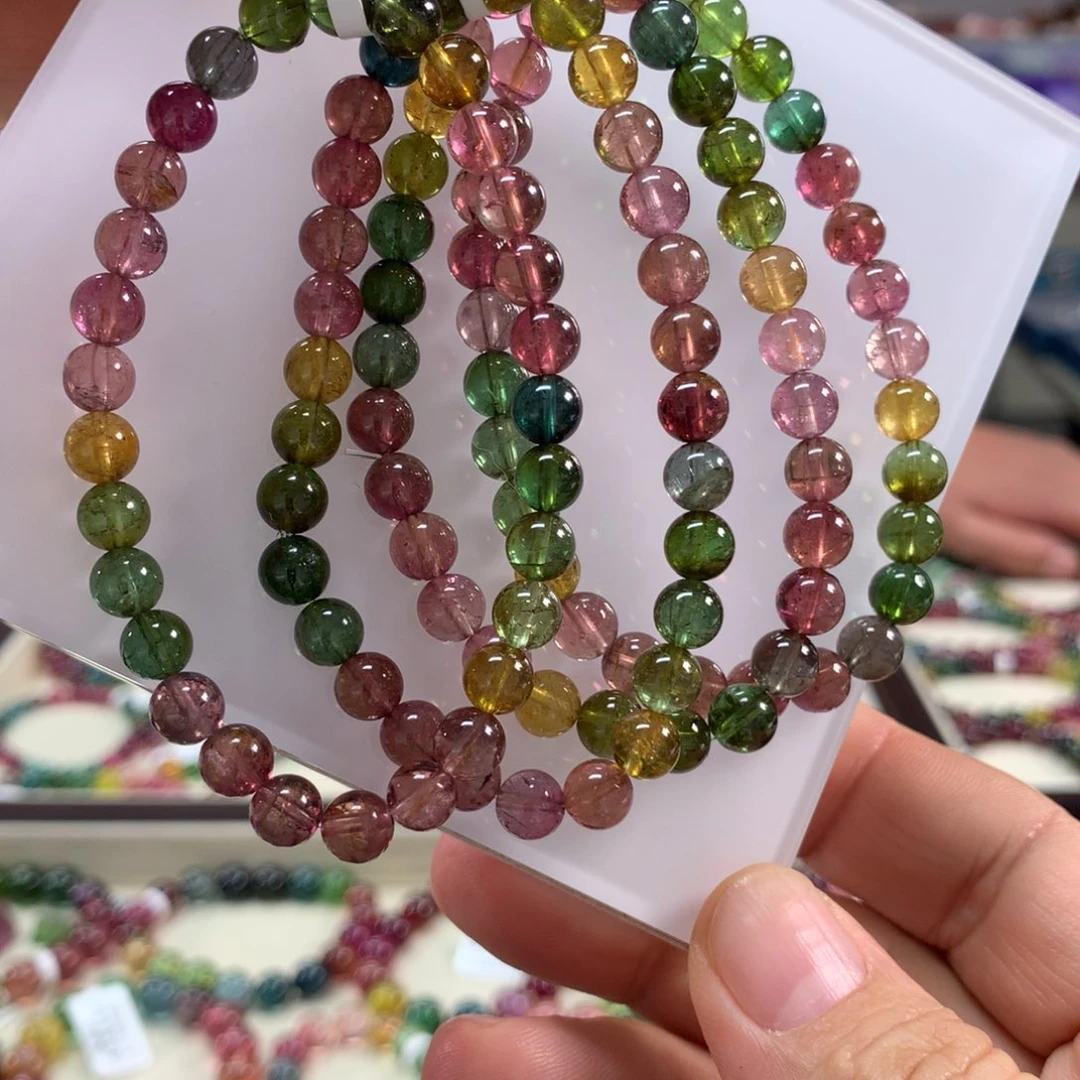 手链未镶嵌碧玺多样性发其一条6.7左右