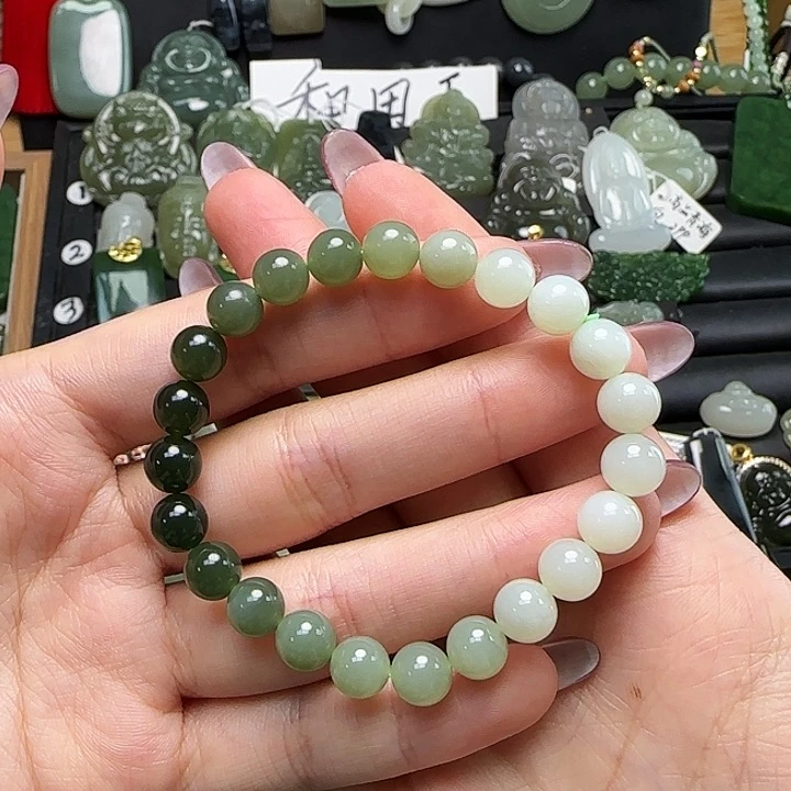 未镶嵌手串和田玉