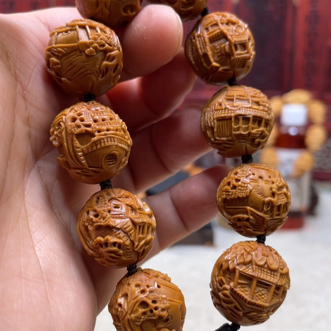 橄榄核吊坠橄榄核雕