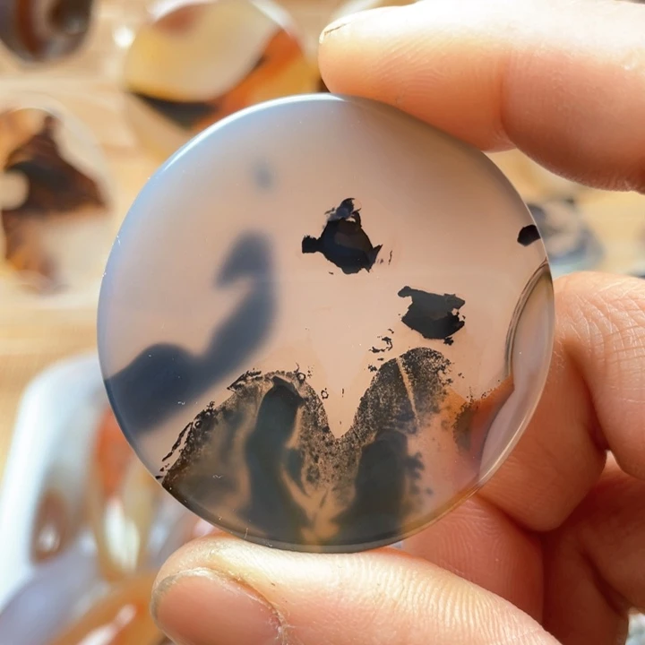 玛瑙/玉髓吊坠未镶嵌