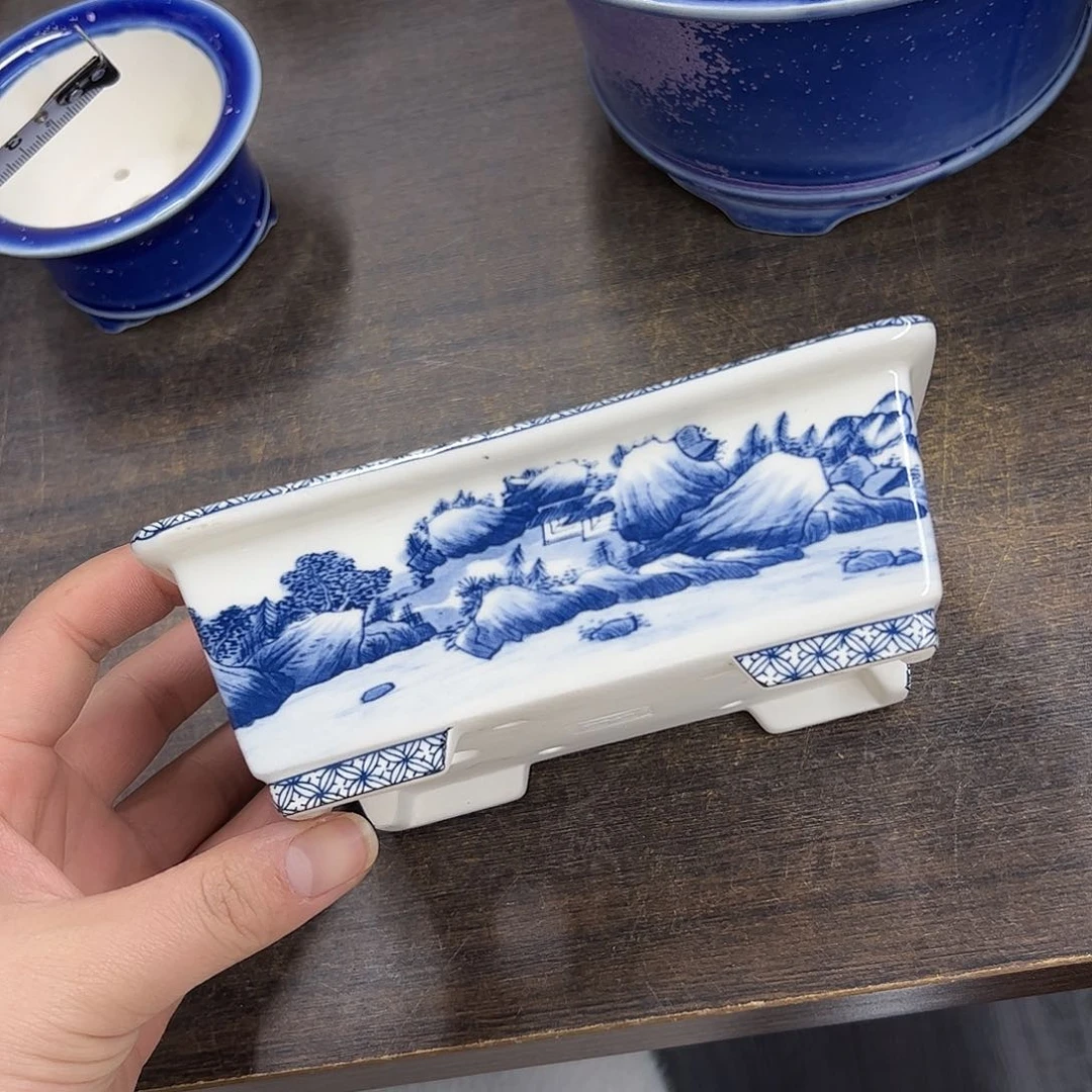 紫砂花盆648号微瑕15/12/5cm