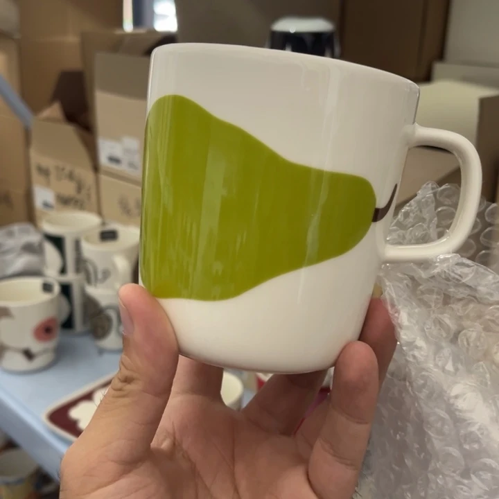marimekko绿梨400ml马克