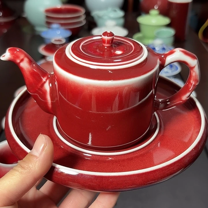 陶瓷景德镇高温陶瓷壶承茶壶