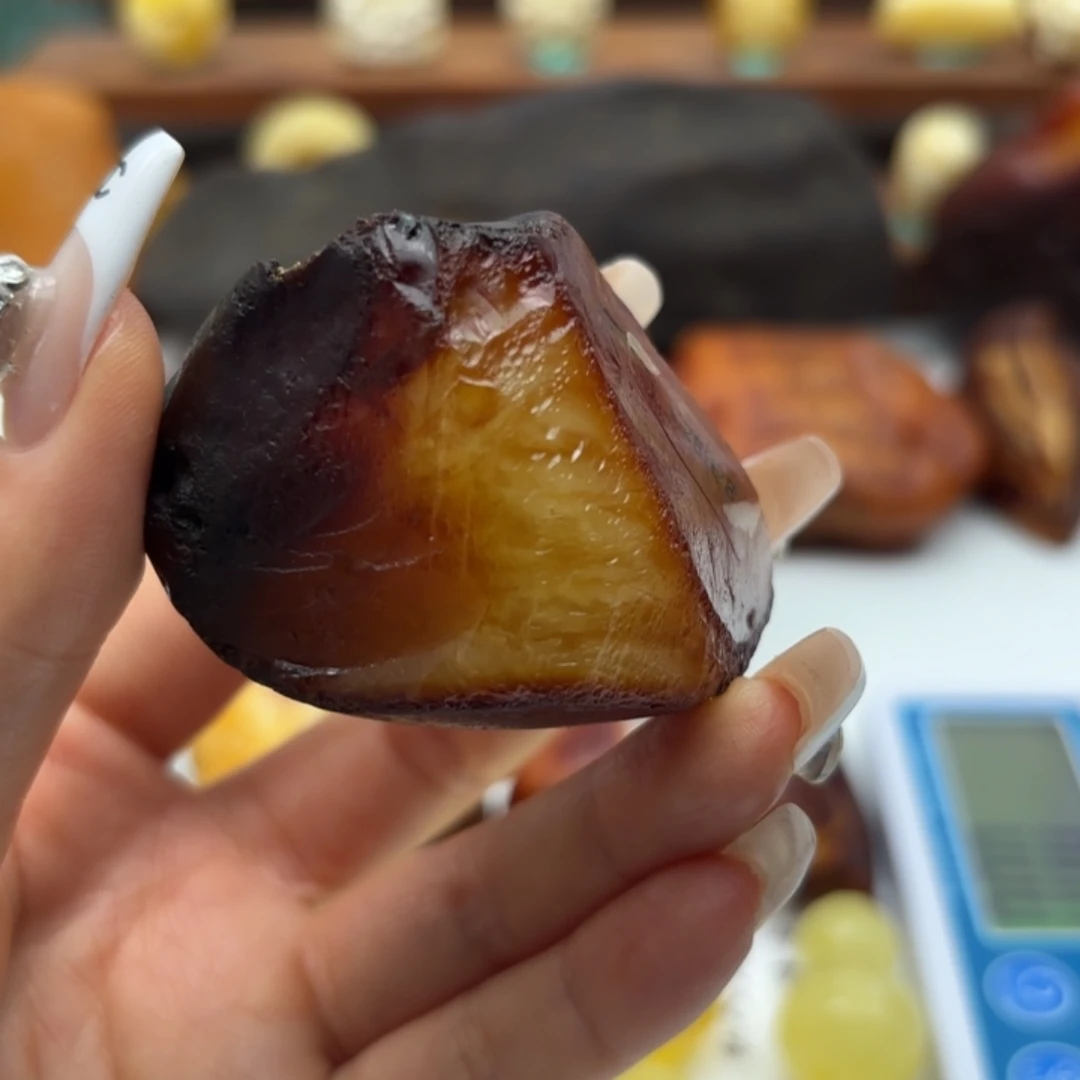 家***宝定制琥珀未镶嵌不退不换