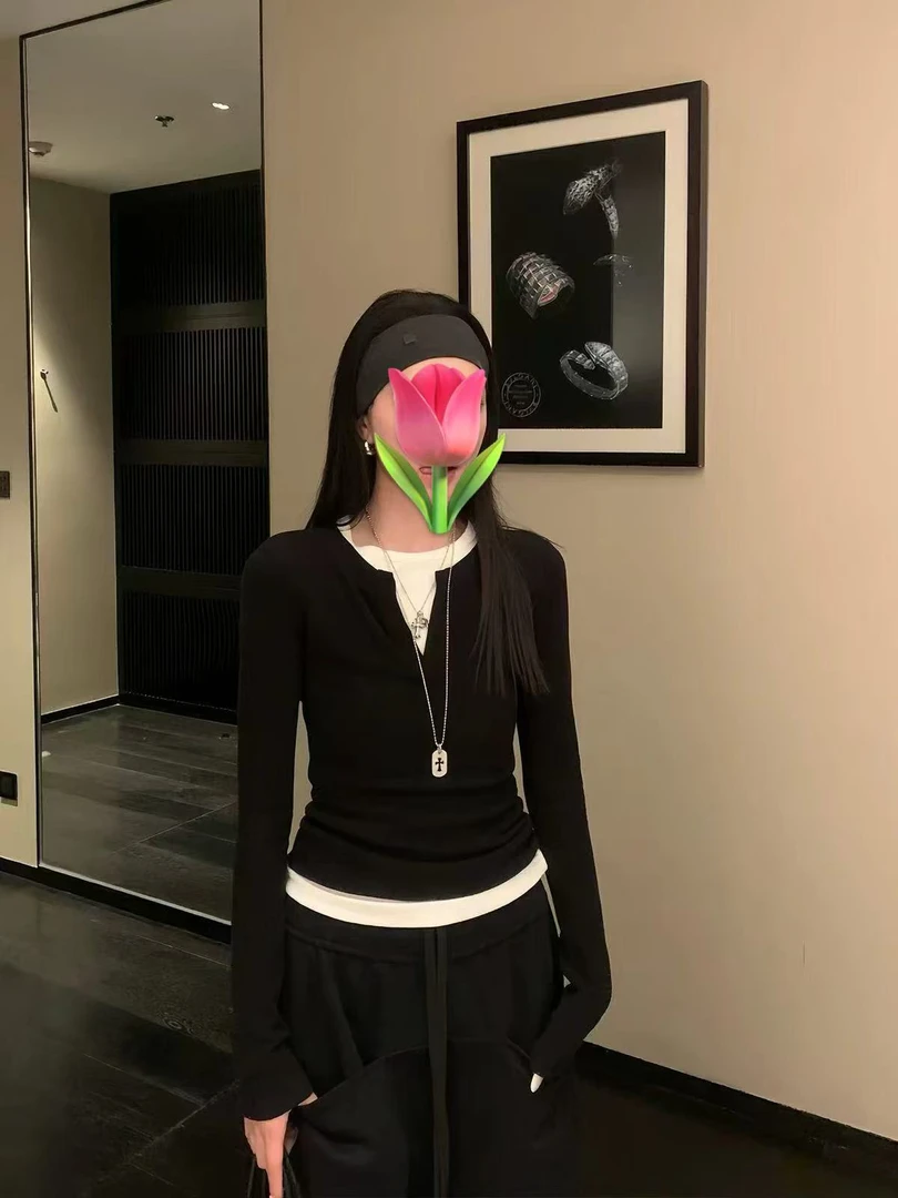 W阿薇•小蛮腰显瘦打底上衣