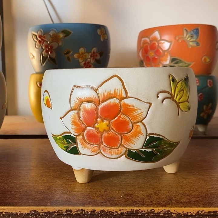 外13内11.5高10左右，纯手工制作，一单包邮