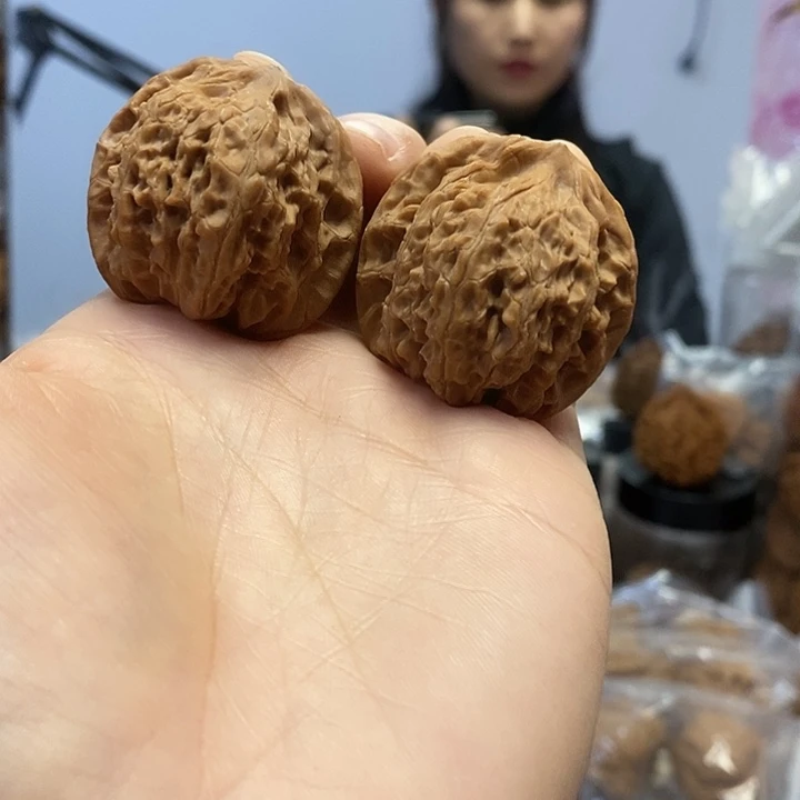 文玩核桃把件37凤眼小众