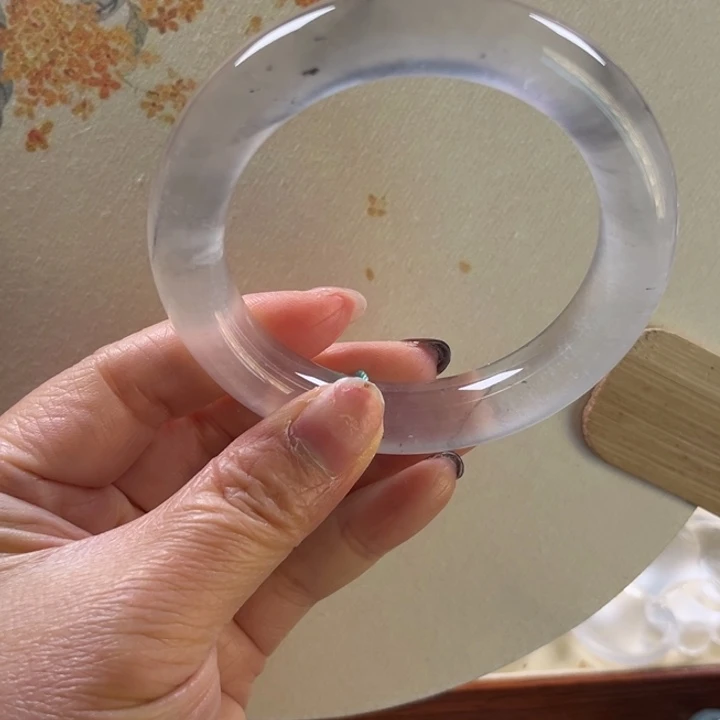 石英质玉未镶嵌手镯55-56