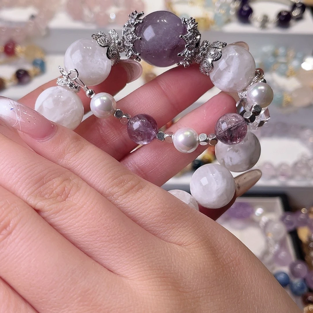 水晶手链合金小*洁尺寸