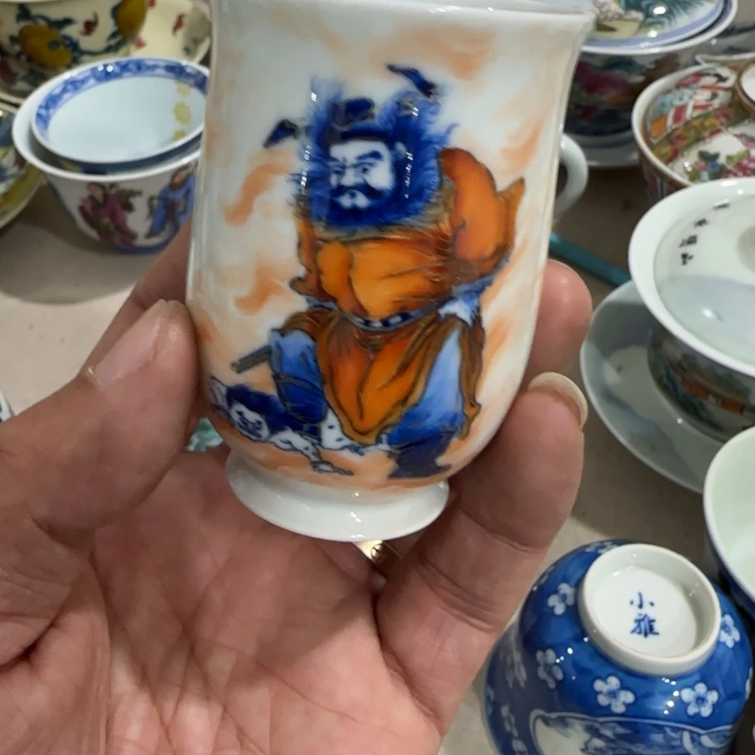 陶其他手绘瓷器，手绘茶具全部处理