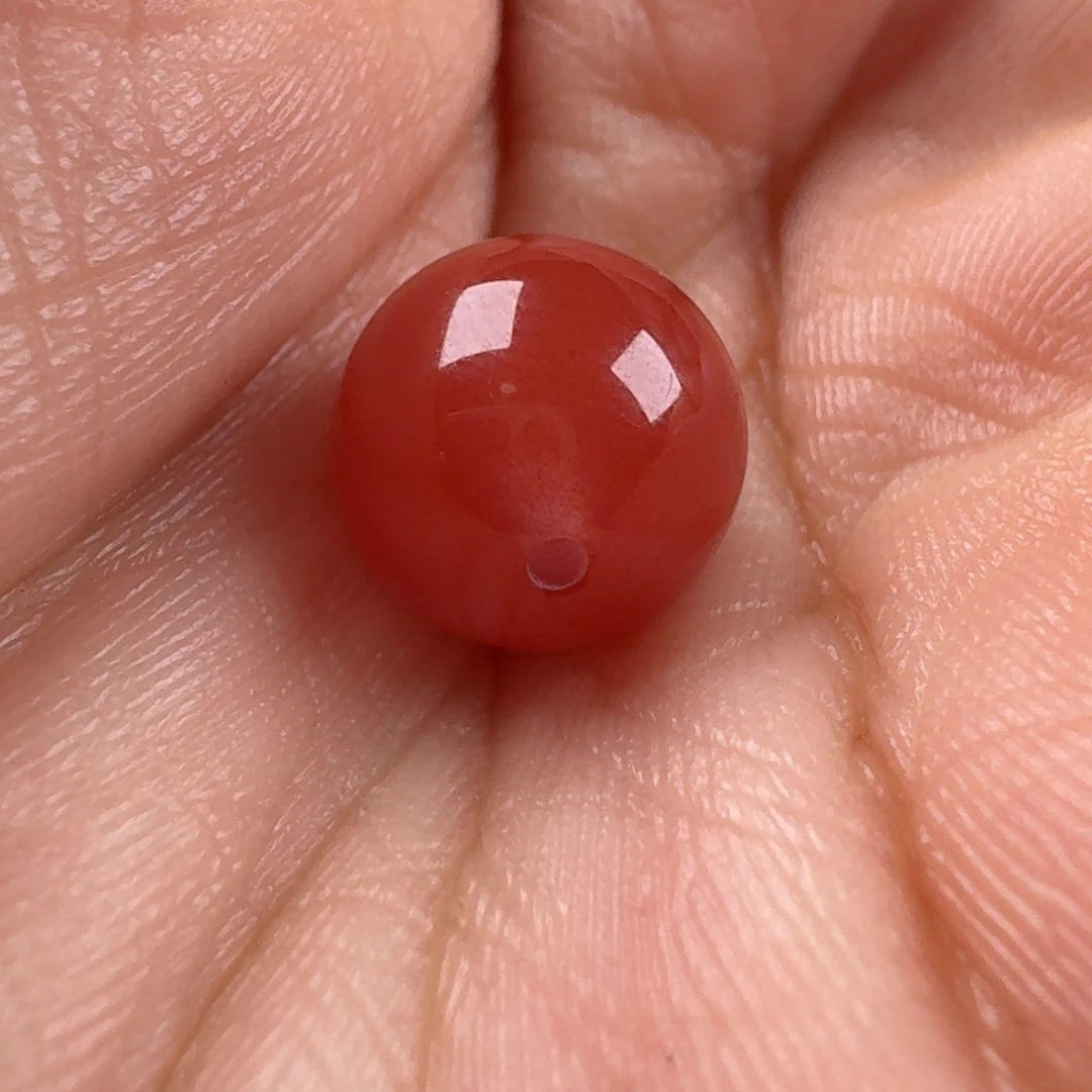 南红玛瑙未镶嵌圆珠10.1