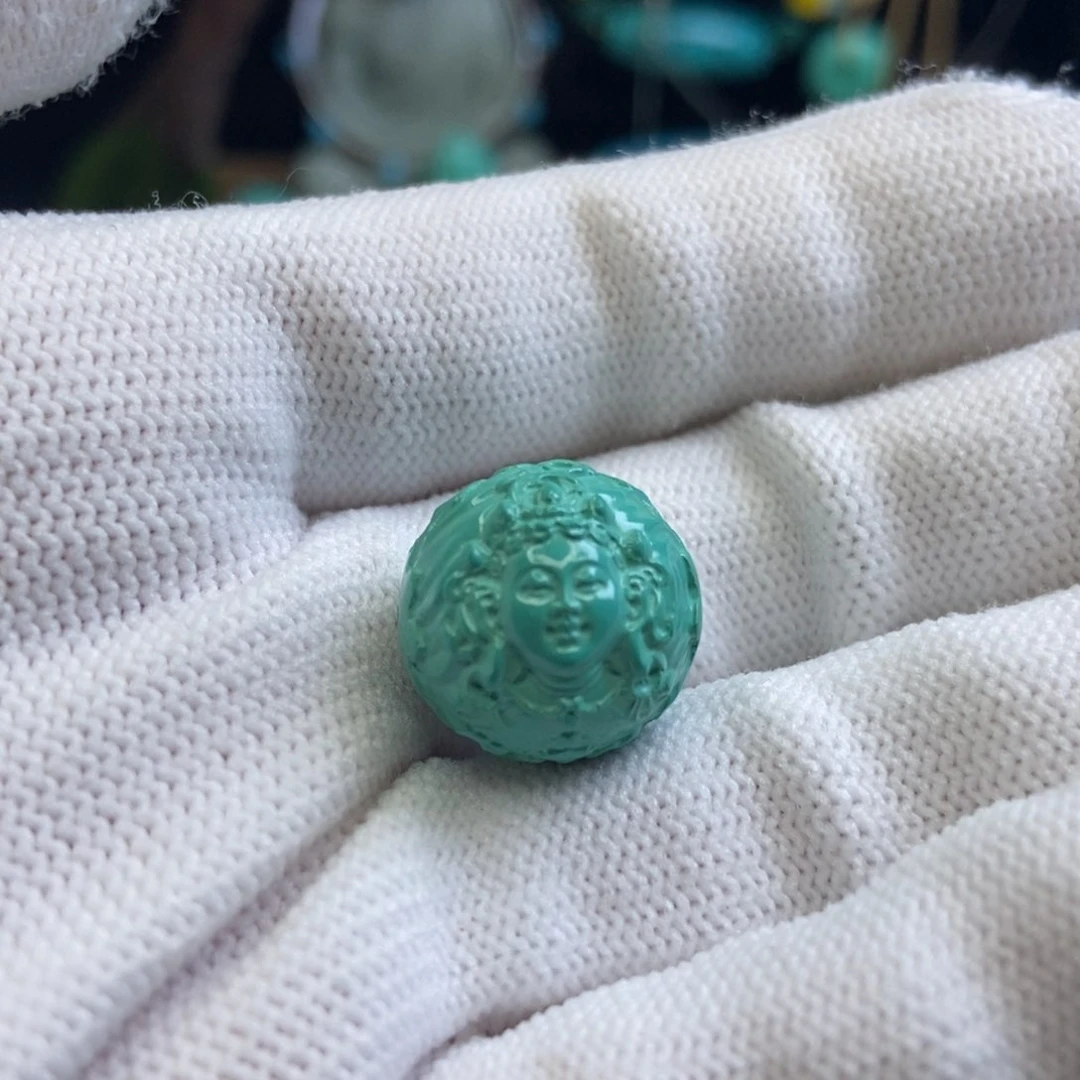 无非金属雕刻圆珠卡16