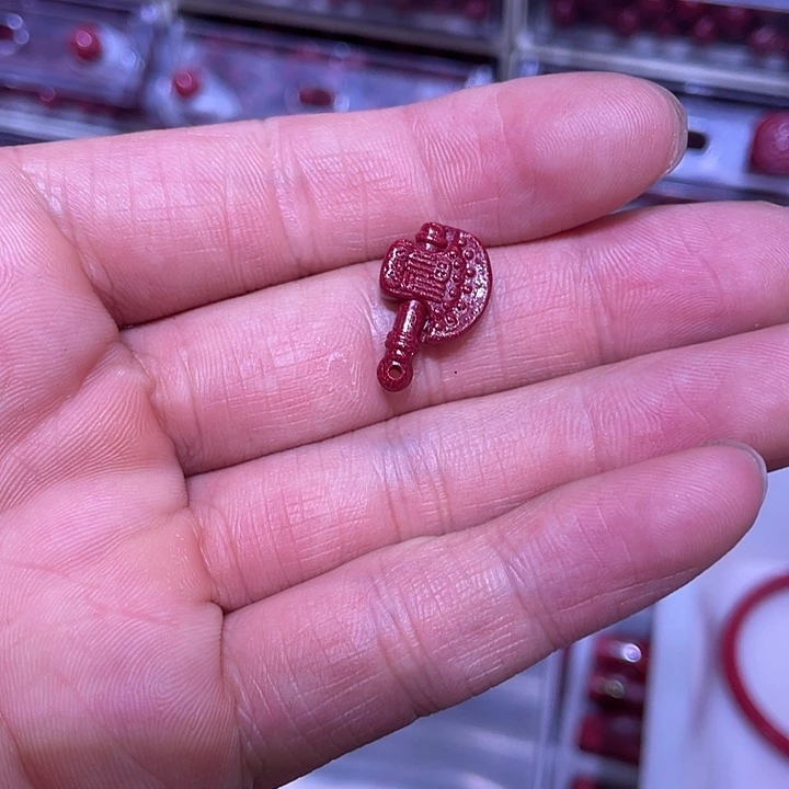 *****天然辰砂紫金砂小斧头