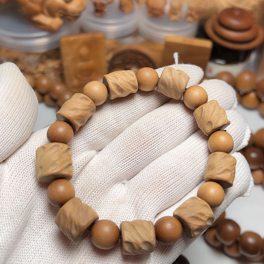 【闪购商品】檀香木手串/手链老山檀香10/15