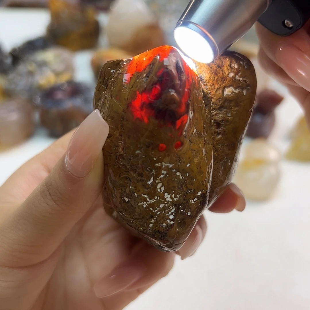 玛瑙/玉髓未镶嵌项链