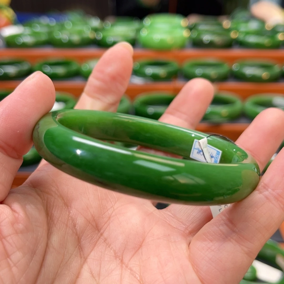 未镶嵌手镯和田玉（碧玉）62