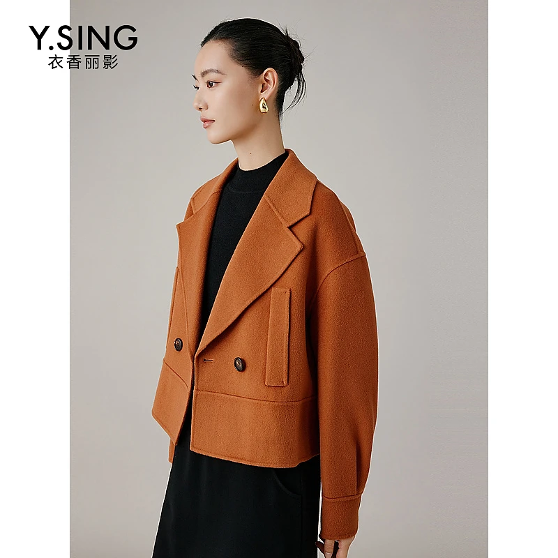 【诗语专属】衣香丽影新款毛呢外套YSM12310237