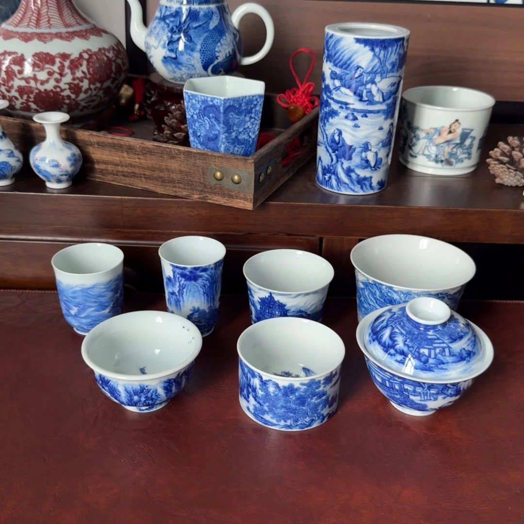 杯景德镇全手绘瓷器