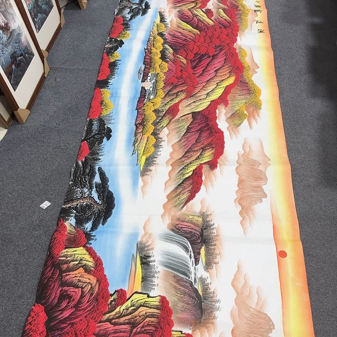 国画LT国画作品单幅任发420x100