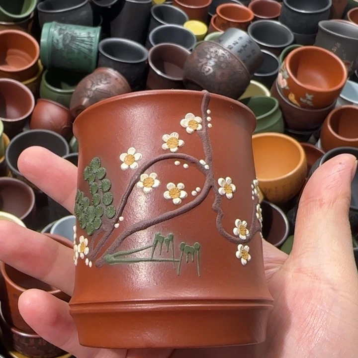 茶杯紫砂全手工紫砂