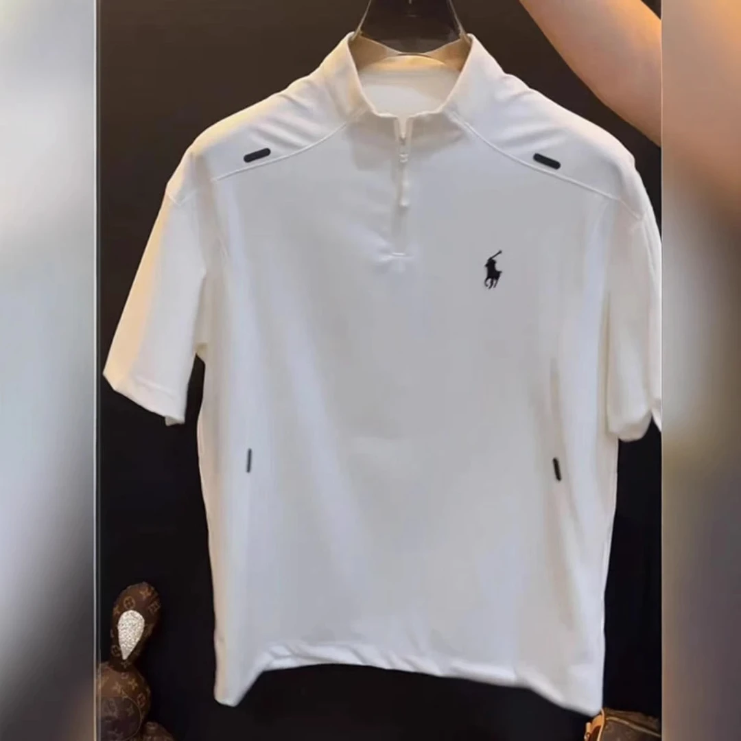 男士圆领休闲短袖t恤印花刺绣字母时尚百搭情侣款宽松半截袖小衫