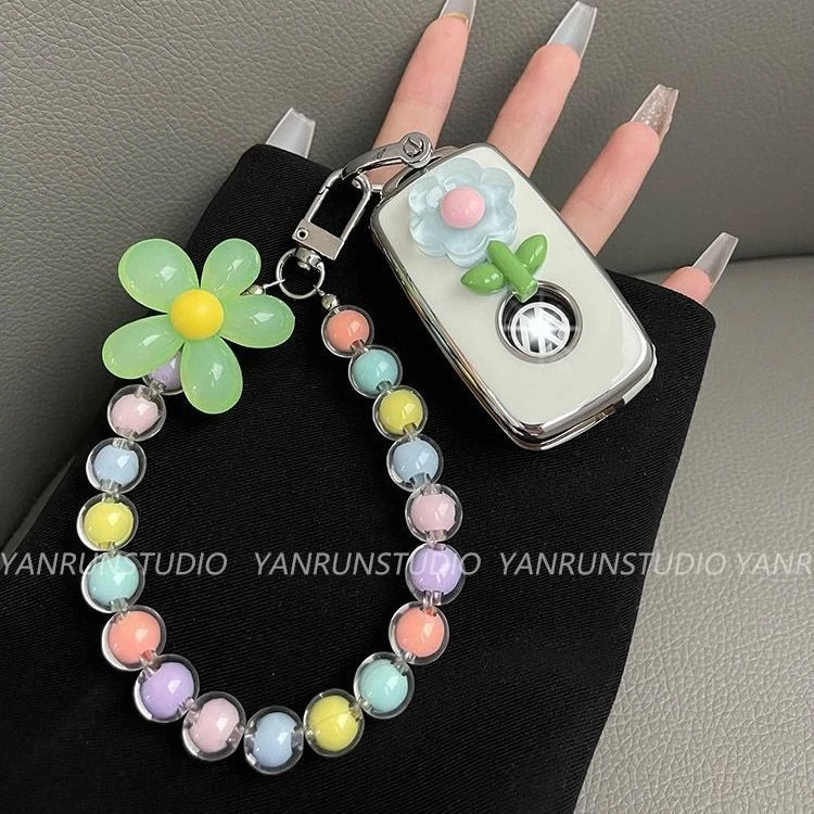 盛昊GL8电动四轮钥匙套龙启D20心爱卡宴美卡龙金彭龙启保护套扣包