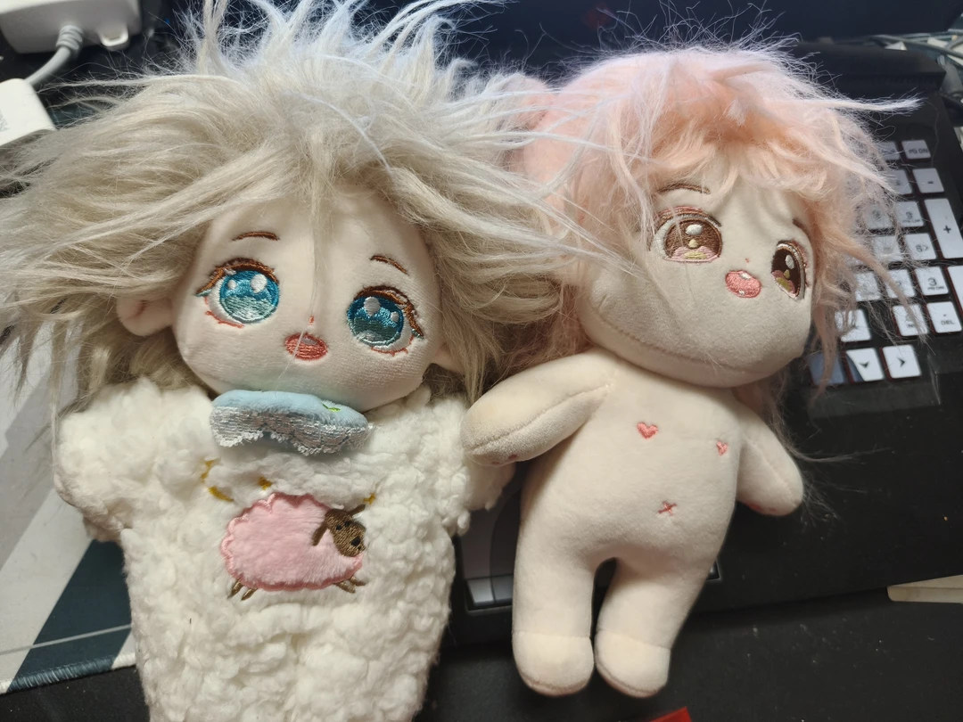 棉花娃娃女裸娃带骨架毛绒公仔玩偶送女生礼物盒衣服