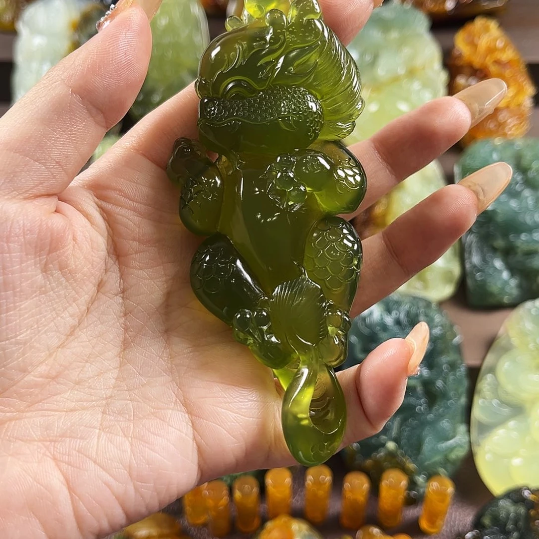 未镶嵌蛇纹石玉颈饰