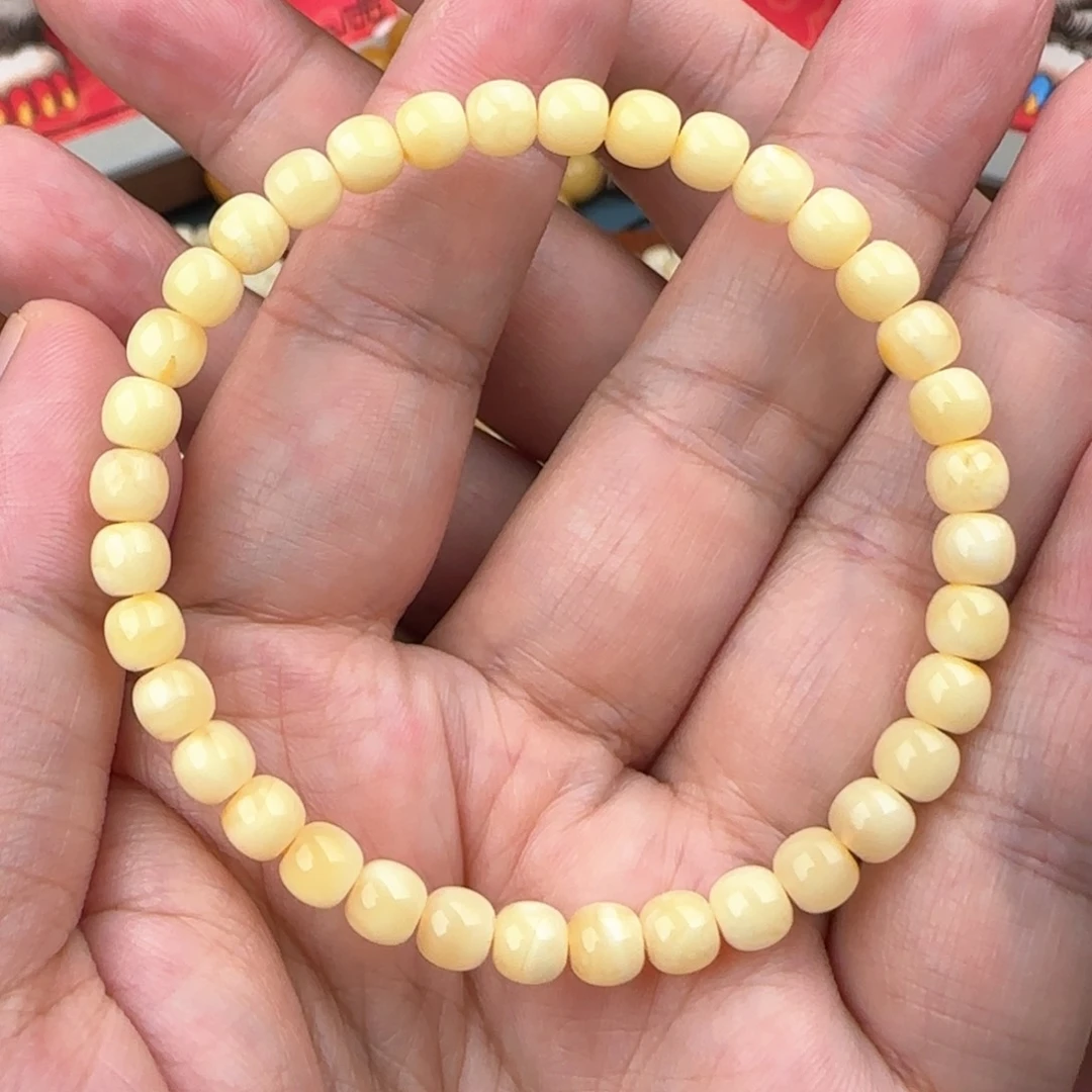 琥珀手链未镶嵌5.5咪